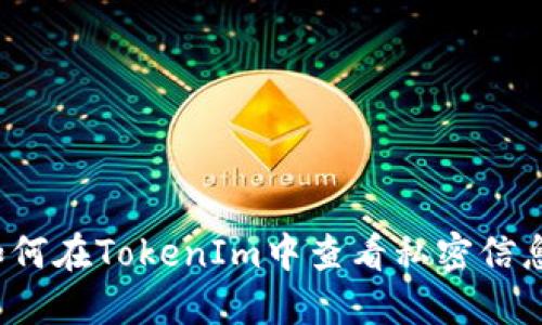 如何在TokenIm中查看私密信息？
