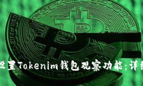 如何设置Tokenim钱包观察功能：详细指南