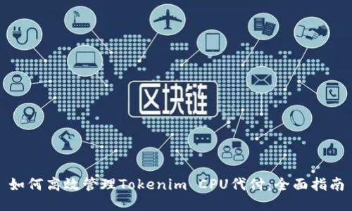 如何高效管理Tokenim CPU代付：全面指南