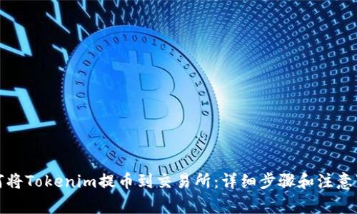 如何将Tokenim提币到交易所：详细步骤和注意事项