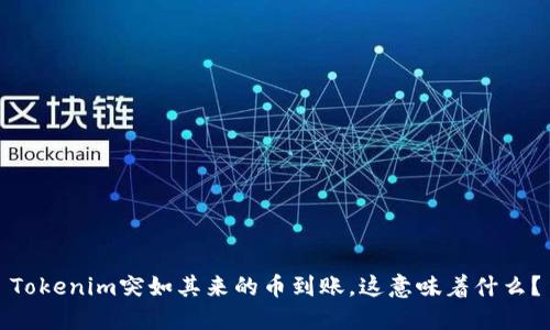 Tokenim突如其来的币到账，这意味着什么？