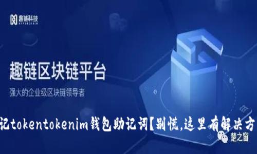 忘记tokentokenim钱包助记词？别慌，这里有解决方案！