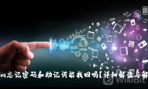 Tokenim忘记密码和助记词能找回吗？详细解读与解决方案